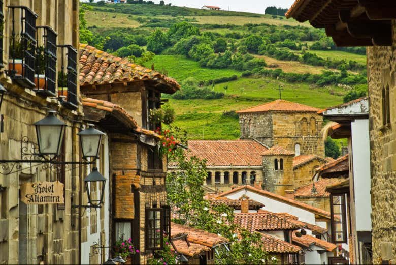 Paisaje de Cantabria en la España Verde